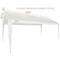 Impact Canopy 10 FT 8In x 20 FT  Carport Top with Leg Skirts, White, 180g 070111020 - alternate 2